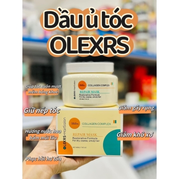 Kem Hấp Ủ Tóc Phục Hồi OLEXRS Collagen (500ML)