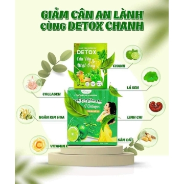 Trà Giảm Cân Detox Chanh N-Collagen (H/15)