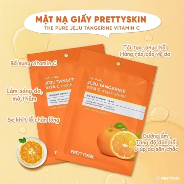 Mặt Nạ Vitamin C PrettySkin (25ML)