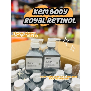 Kem Ủ Trắng Body Royal Retinol B22 The Matrix 1,5% (200g)