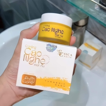 Ủ Trắng Cao Nghệ Mặt Nạ Turmeric Mask Sica White (50g)