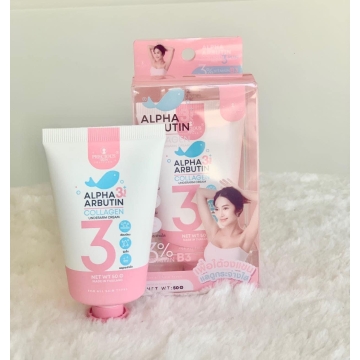 Kem Trị Thâm Nách Alpha Arbutin 3 Plus+ Collagen (50g)