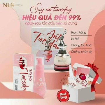 ComBo Dung Dịch Vệ Sinh Say No Tuesday Ngọc Linh Sâm 