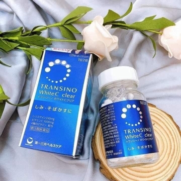 Viên Uống Trắng Da Trasnino White C Nhật (H/120v)