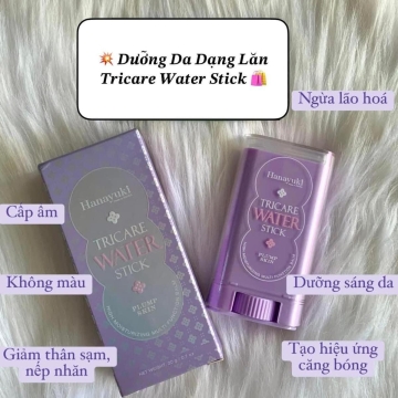 Thanh Lăn Dưỡng Da Hanayuki Tricare Water (20g)