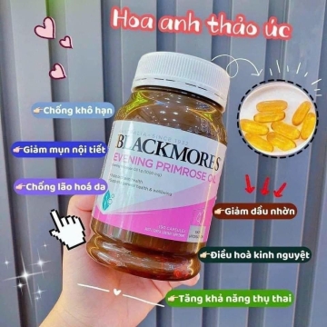 Viên Uống Tinh Dầu Hoa Anh Thảo Blackmores Úc (190v)