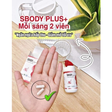Viên Uống Giảm Cân Sbody Plus+ (H/24v)
