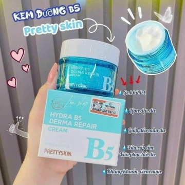 Kem Dưỡng Phục Hồi Cấp Ẩm B5 PrettySkin 52ML
