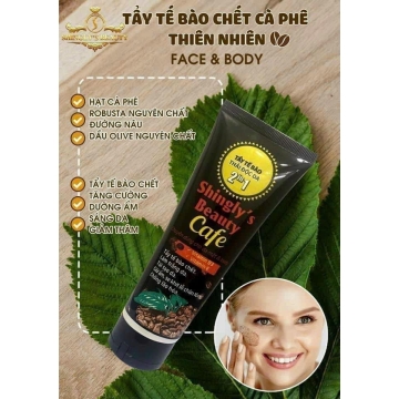 Tẩy Tế Bào Da Mặt và Body Cà Phê Shingly’s (250g)
