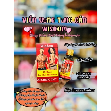 Thuốc Tăng Cân Wisdom Weight Indonesia (25v)