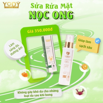 Gel Rửa Mặt Nọc Ong Yody White Phương Anh (150ML)