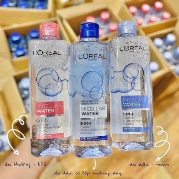 Nước Tẩy Trang L’ORÉAL Micellar Water 3in1 (400ML)