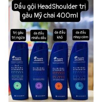 Dầu Gội Head&Shoulders Đặc Trị Mỹ (400ML)