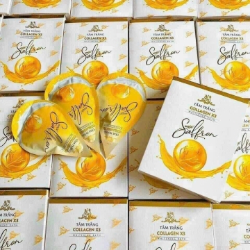 Tắm Trắng Collagen X3 Saffron Đông Anh (H/3 gói)