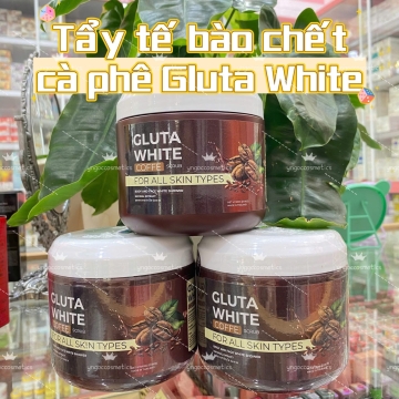 Tẩy Tế Bào Chết Body Cà Phê GLUTA WHITE Thailand (600g)