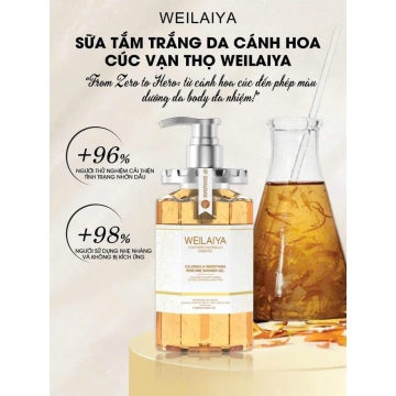 Sữa Tắm Cúc Vạn Thọ Weilaiya (450ML)