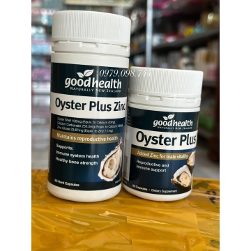 Viên Tinh Chất Hàu Úc Oysters Plus Goodhealth (H/60v)