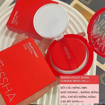 Phấn Nước Cushion Missha (Đỏ) 15g
