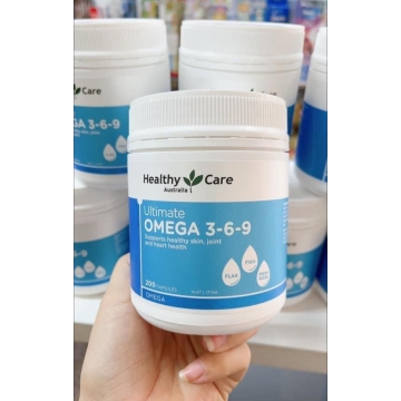 Viên Uống Dầu Cá Omega 3-6-9 Healthy Care Úc (200v)
