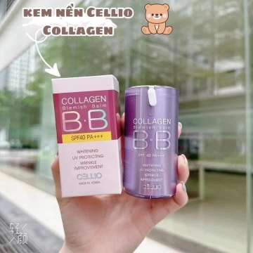 Kem Nền B.B Collagen CELLIO SPF 40+++ (40ML)