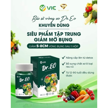 Viên Uống Thảo Mộc Giảm Mỡ Bụng DR.EO (H/60v)