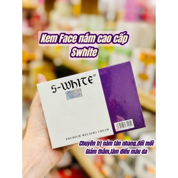 Kem Face Nám SWHITE Cao Cấp (25g)