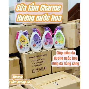 Sữa Tắm CHARME Miracle Hương Nước Hoa (1000ML)