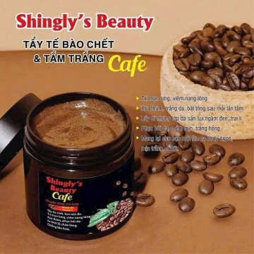 Tẩy Tế Bào và Tắm Trắng Body Cà Phê 2in1 Shingly’s (500g)