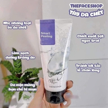 Tẩy Tế Bào Ngọc Trai Smart  Peeling THE FACE SHOP (120ML)