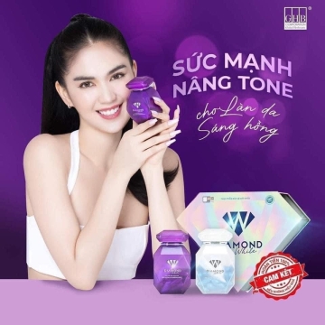 Viên Uống Trắng Da Ngọc Trinh Diamond White 