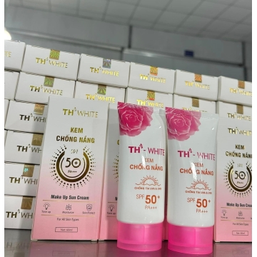 Kem Chống Nắng Make Up TH-White (60ML)