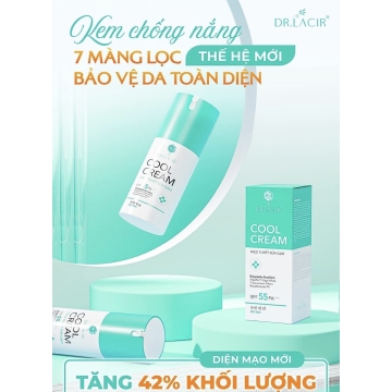 Kem Chống Nắng Dr.Lacir Cool Cream (50g)