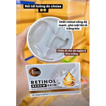 Kem Body Retinol 0,01% Nicos (200gr)