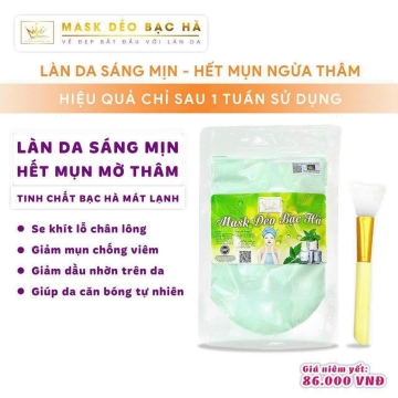 Mask Dẻo Bạc Hà (Pháp Cosmetics)
