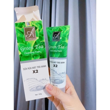 Sữa Rửa Mặt Trà Xanh X2 A Cosmetics (120g)
