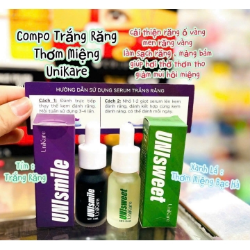 Serum Trắng Răng Thơm Miệng UNIsmile (10 ML)