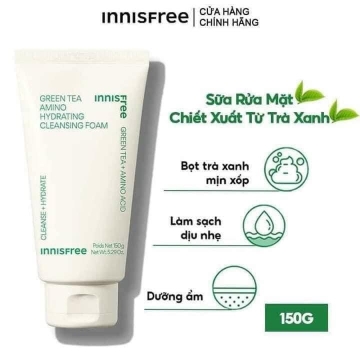 Sữa Rửa Mặt Innisfree Trà Xanh (150g)
