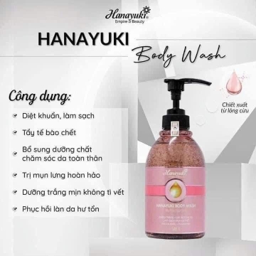 Sữa Tắm Thảo Dược - Lông Cừu Hanayuki (500g)