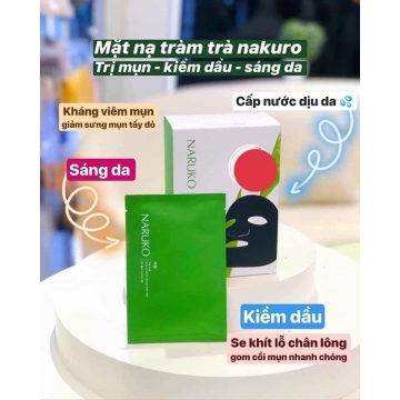 Mặt Nạ Naruko Tea Tree Tràm Trà (26ML)