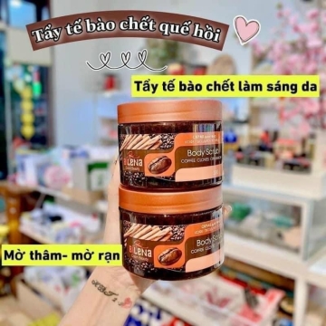 Tẩy Tế Bào Chết Body Cafe Quế Hồi BiLENA (380g)