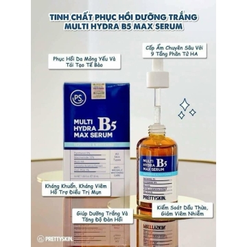 Serum Phục Hồi B5 Prettyskin 50ML (Da Dầu Mụn)