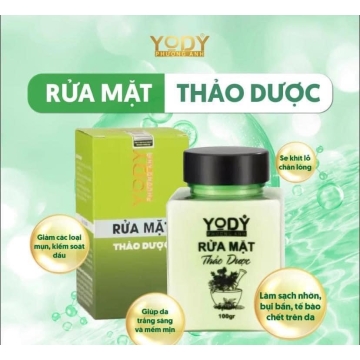 Bột Rửa Mặt Thảo Dược YODY WHITE Phương Anh (100g)