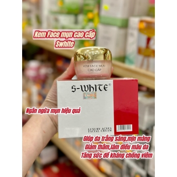 Kem Face Mụn Cao Cấp SWHITE (25g)