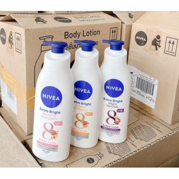 Dưỡng Thể Trắng Da Nivea Extra Bright Day / Night (350ML)