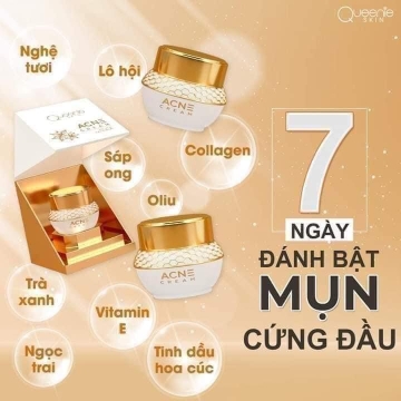 Kem Mụn Quế Hoa Queenie Skin
