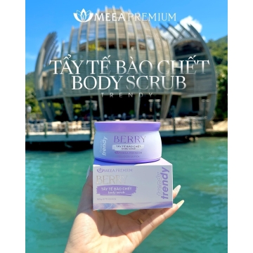 Tẩy Tế Bào Chết Body BERRY Trendy MEEA (180g)