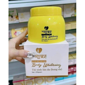 Kem Body Bong Da Tái Tạo Yody White Phương Anh (250g)