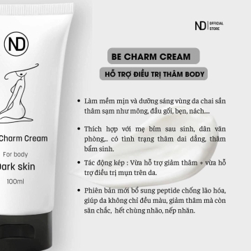 Kem Trị Thâm Mông ND BE CHARM 6in1 (100ML)