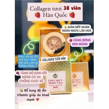 Viên Collagen Tươi Serum Multi Vita Ampoule (H/38v)