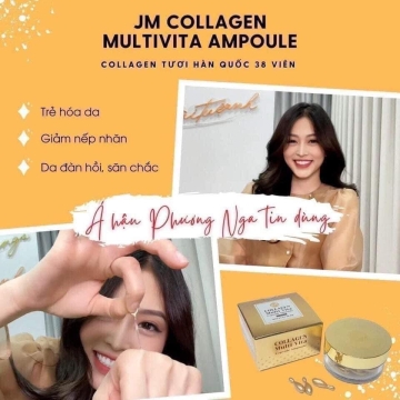 Viên Collagen Tươi Serum Multi Vita Ampoule (H/38v)